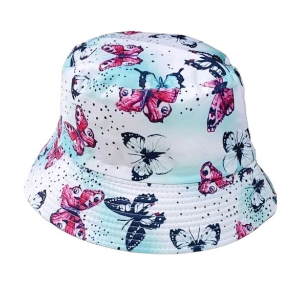 Colorful Butterfly Bucket Hat - Picture 1 of 3